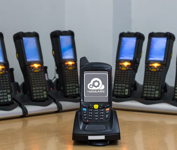 group of mobile devices ready for deployment